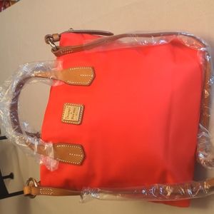 Dooney and Bourke Cleo Crossbody Bag Red Nylon